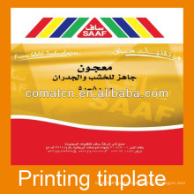 5 colors printing tinplate/TFS for metal packaging, crown corks, food grade